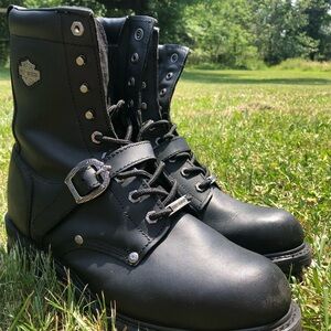 Harley-Davidson Men's Faded Glory Motorcycle Boots Shoes Size 12